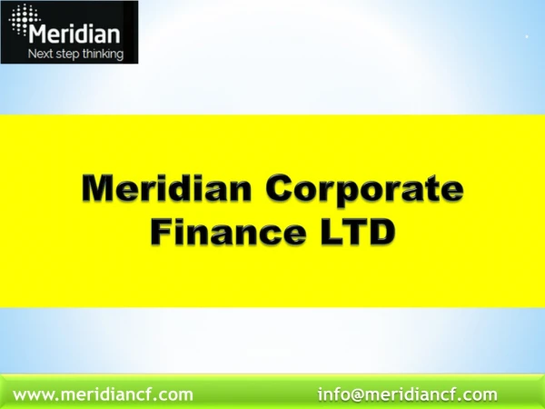 Corporate Finance Advisory