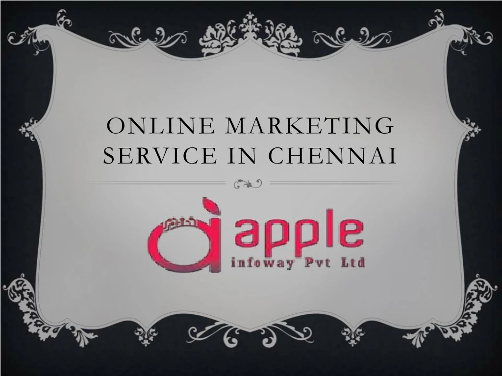 online marketing service in chennai