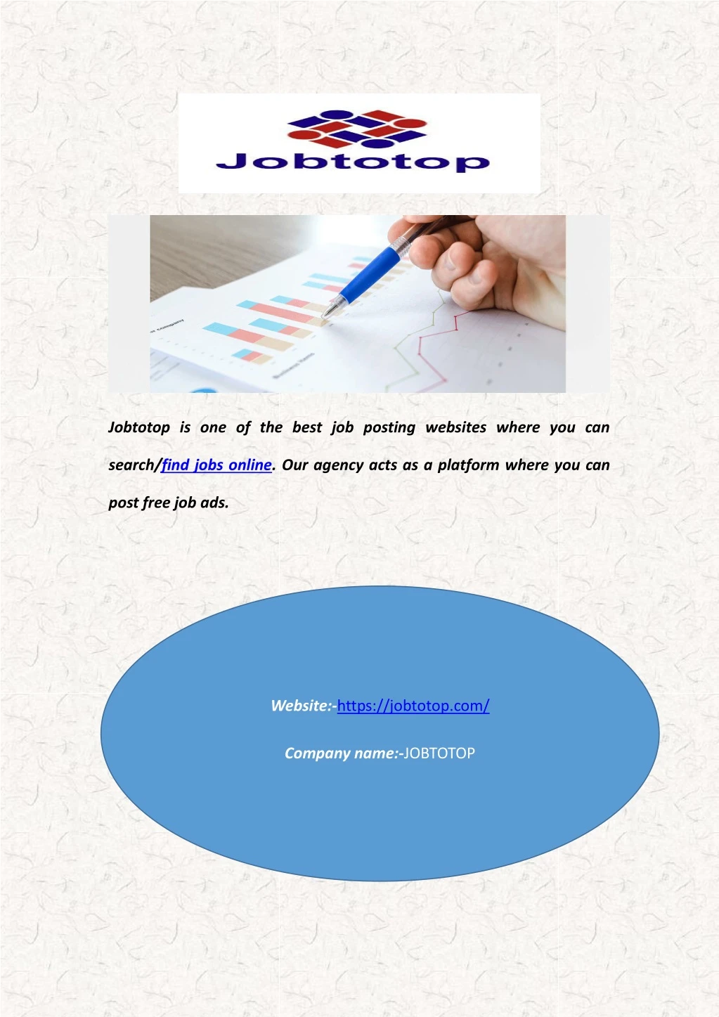 jobtotop is one of the best job posting websites