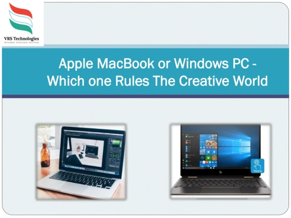 Apple MacBook or Windows PC Which one Rules The Creative World