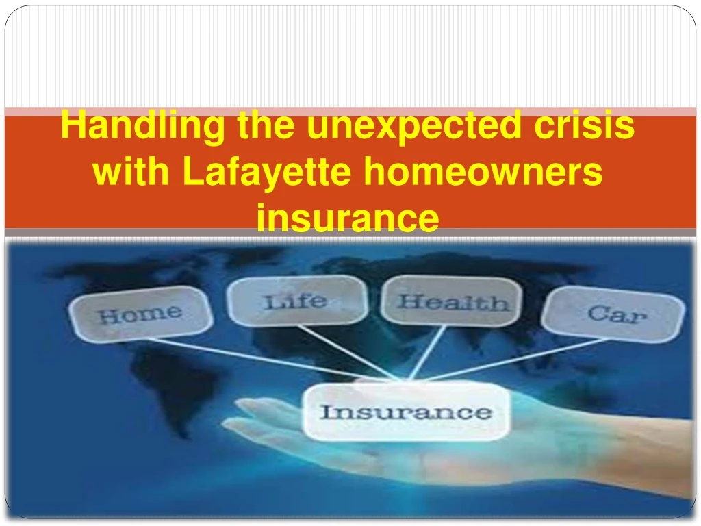 handling the unexpected crisis with lafayette