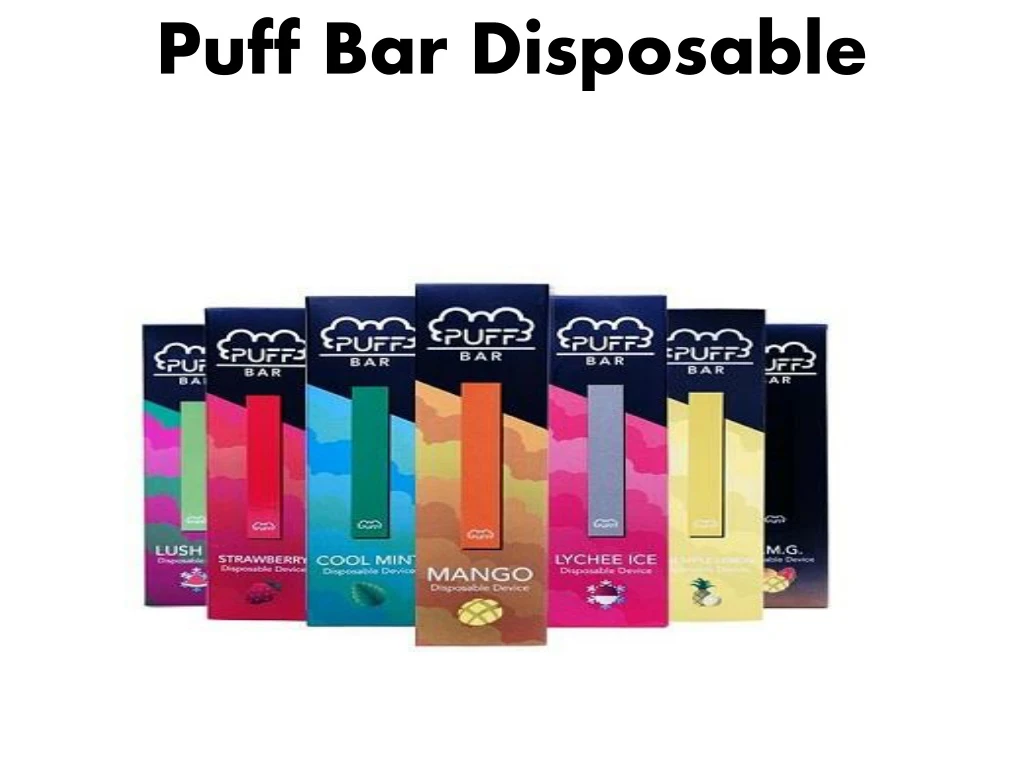 puff bar disposable