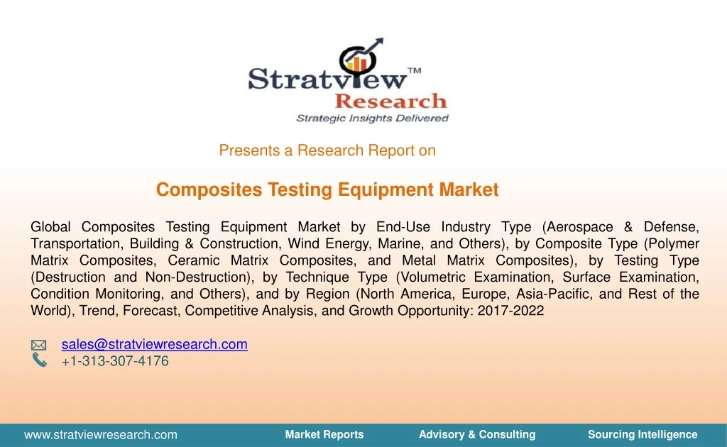 presents a research report on composites testing