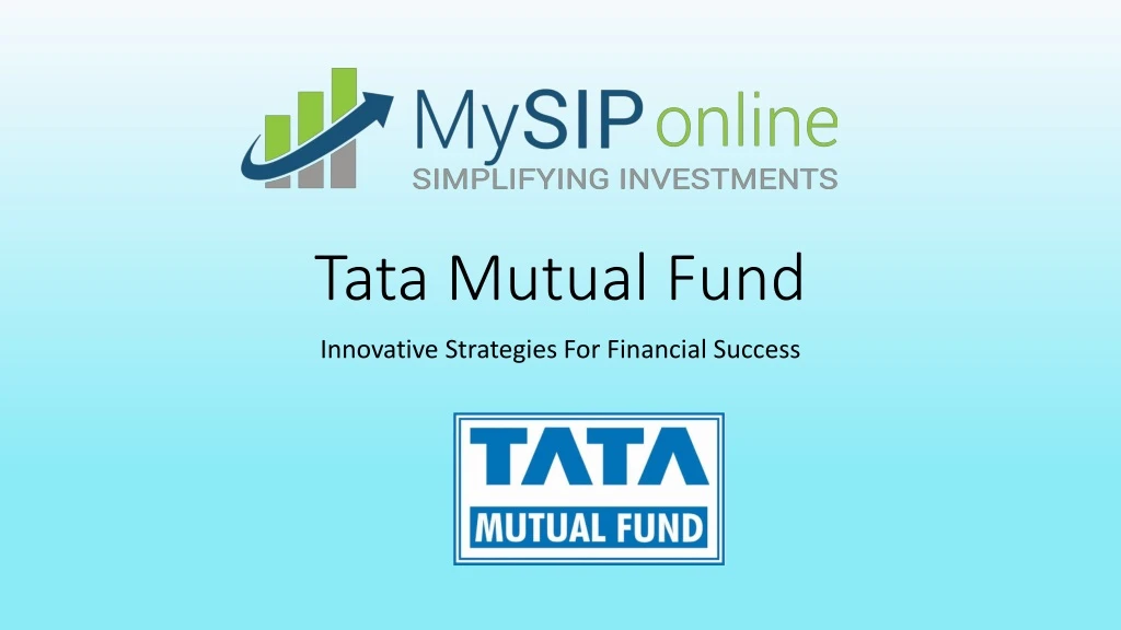 tata mutual fund