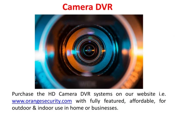 CCTV Camera Security