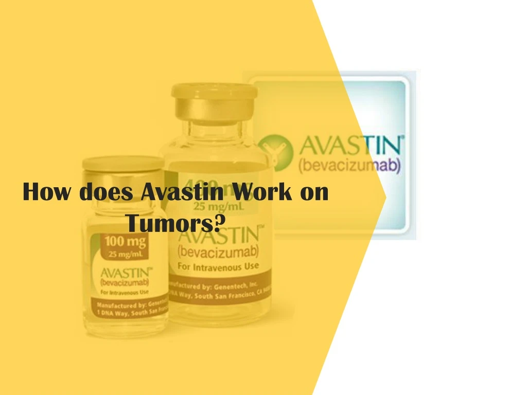 how does avastin work on tumors