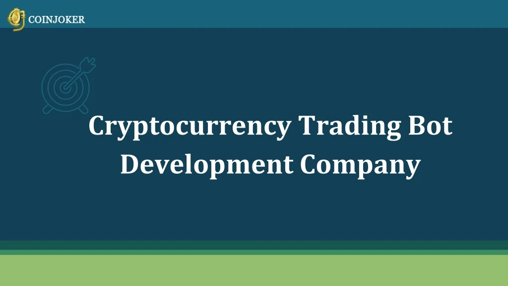 cryptocurrency trading bot development company