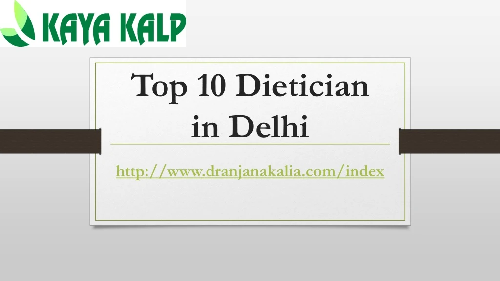 top 10 dietician in delhi