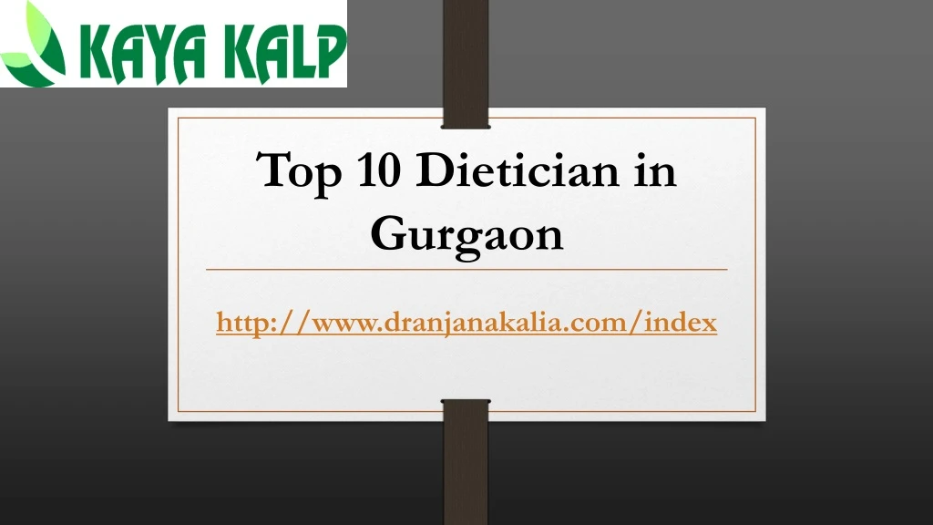 top 10 dietician in gurgaon