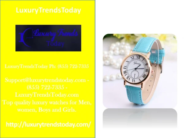 Support@luxurytrendstoday.com - LuxuryTrendsToday
