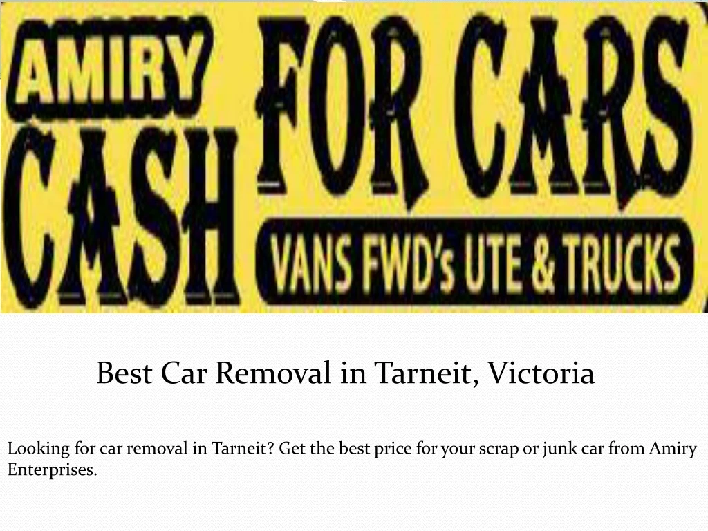 best car removal in tarneit victoria