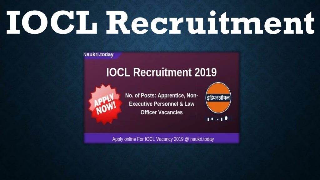 iocl recruitment