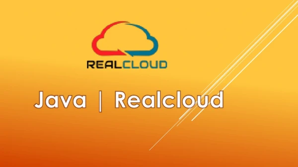Java | Realcloud