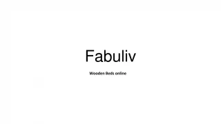 Wooden Beds Online - slide 1