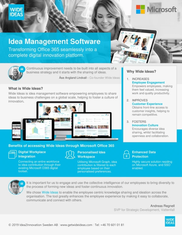 Innovation Management Software - Wide Ideas a product of Idea2Innovation