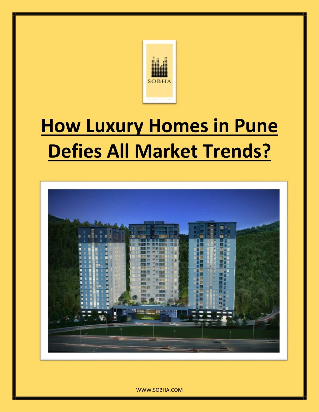 how luxury homes in pune defies all market trends