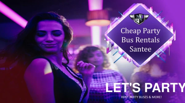 Cheap Party Bus Rentals Santee