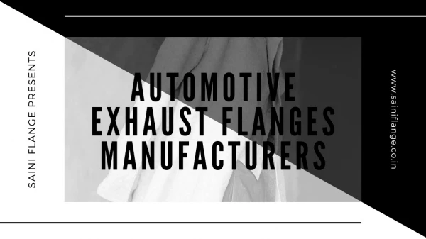 Automotive exhaust flanges manufacturers