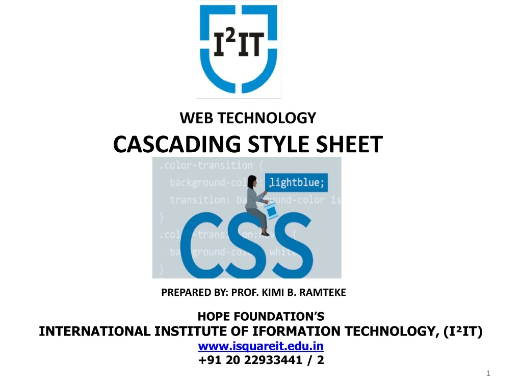 web technology cascading style sheet