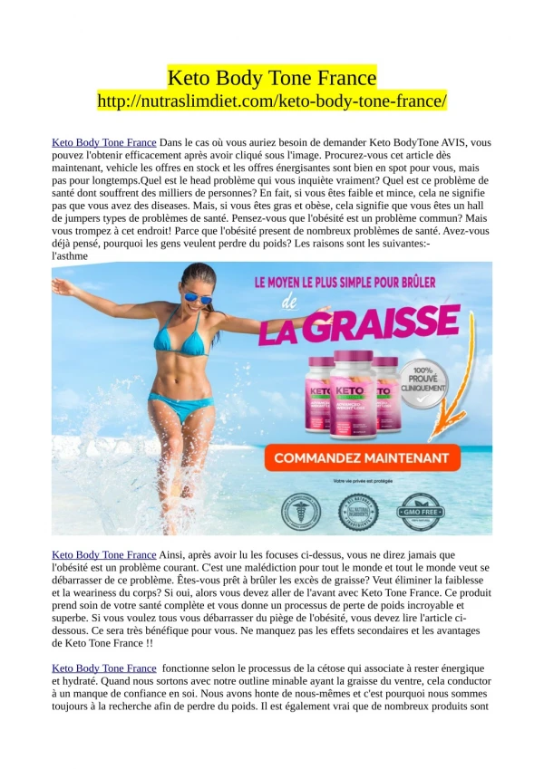 http://nutraslimdiet.com/keto-body-tone-france/