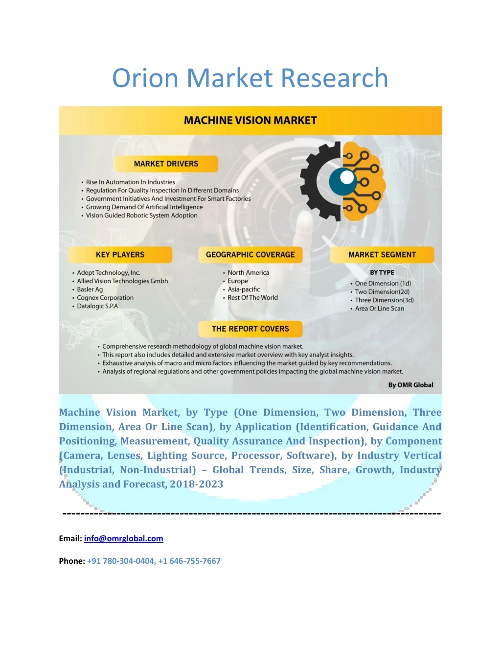 orion market research