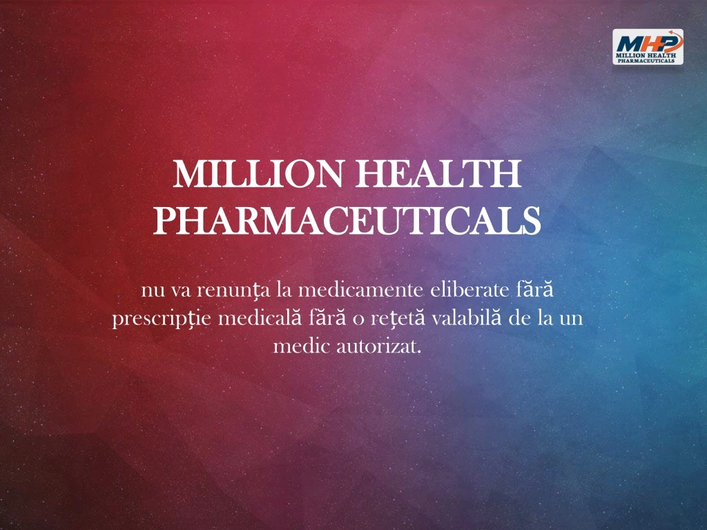 million health pharmaceuticals