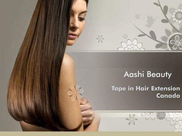 Tape in Hair Extensions Canada