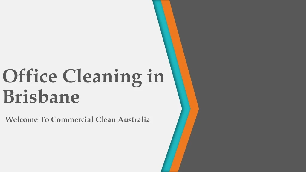 office cleaning in brisbane