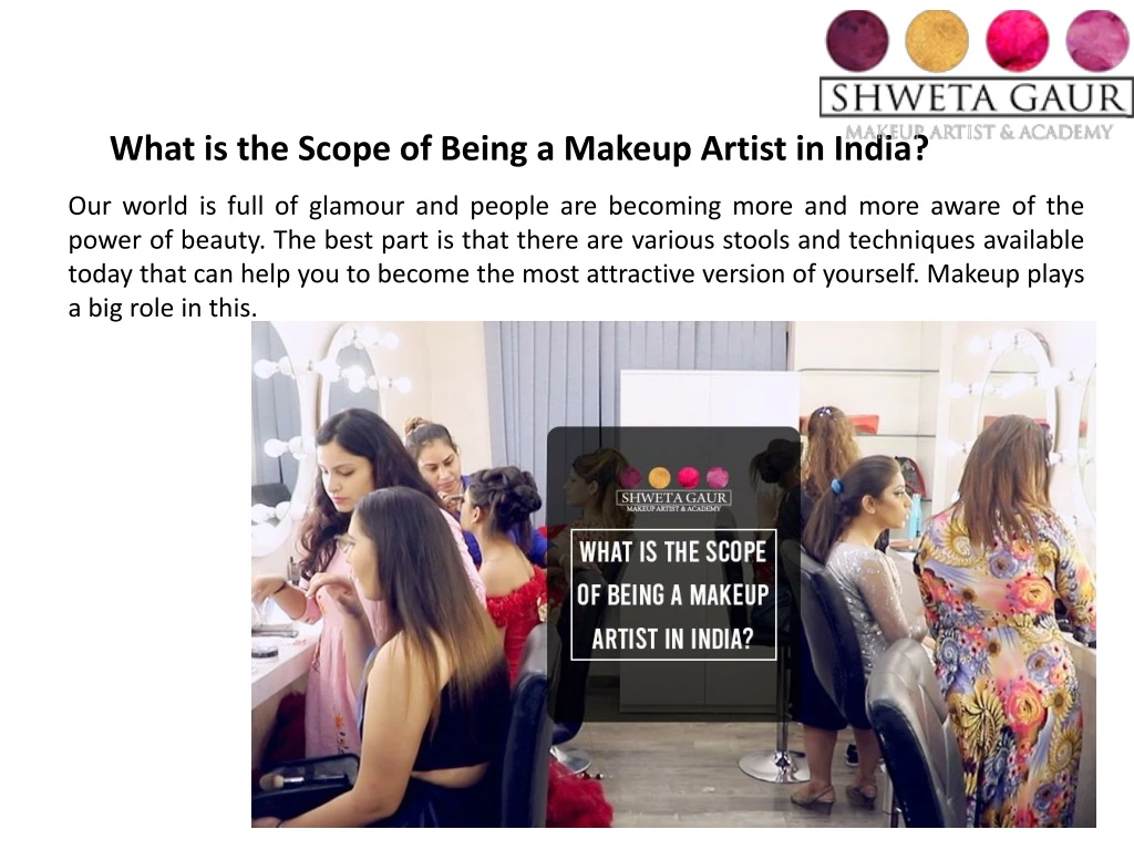 what is the scope of being a makeup artist in india