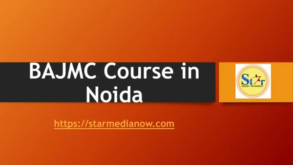 bajmc course in noida