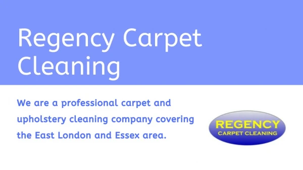 Carpet Upholstery Cleaning Southend - Regency Carpet Cleaning