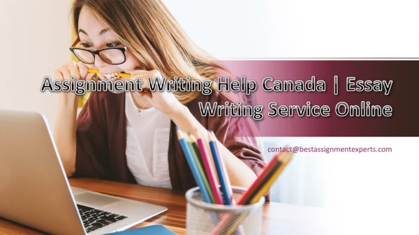 Assignment Writing Help Canada | Essay Writing Service Online