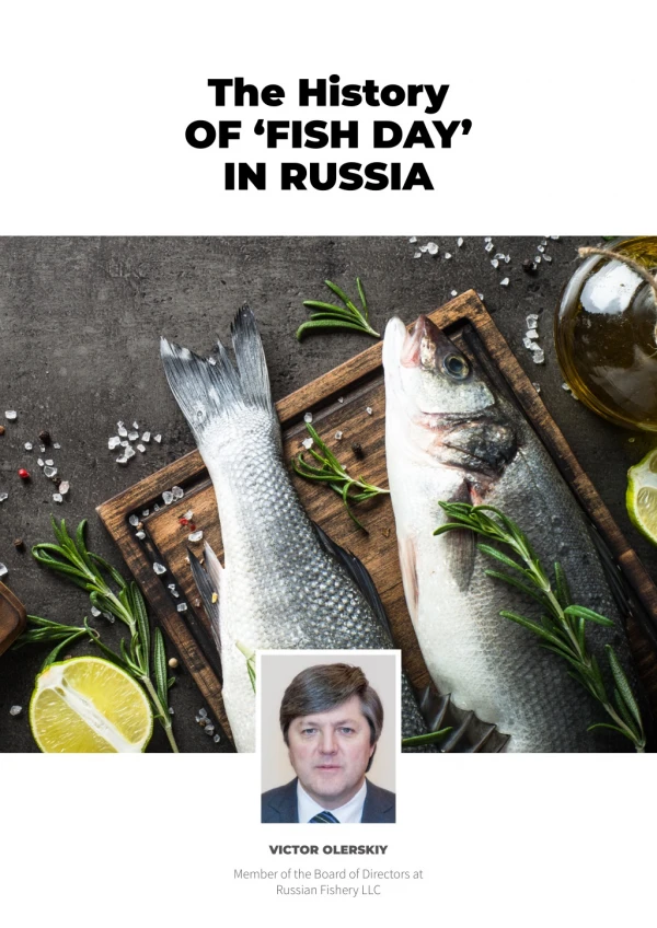 The History of ‘Fish Day’ in Russia