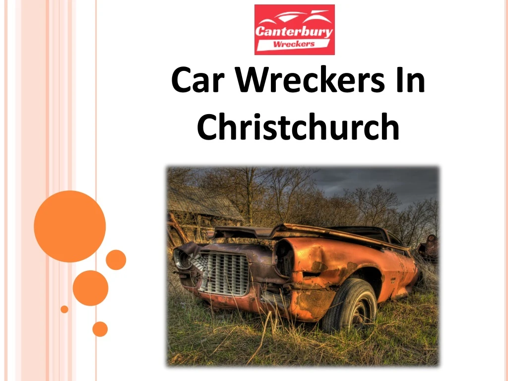 car wreckers in christchurch