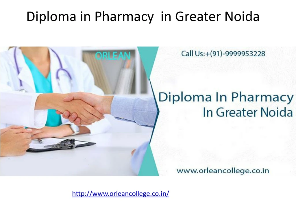 diploma in pharmacy in greater noida