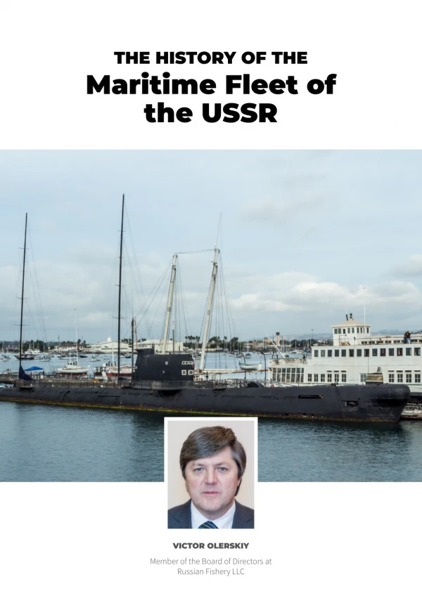 The History of the Maritime Fleet of the USSR