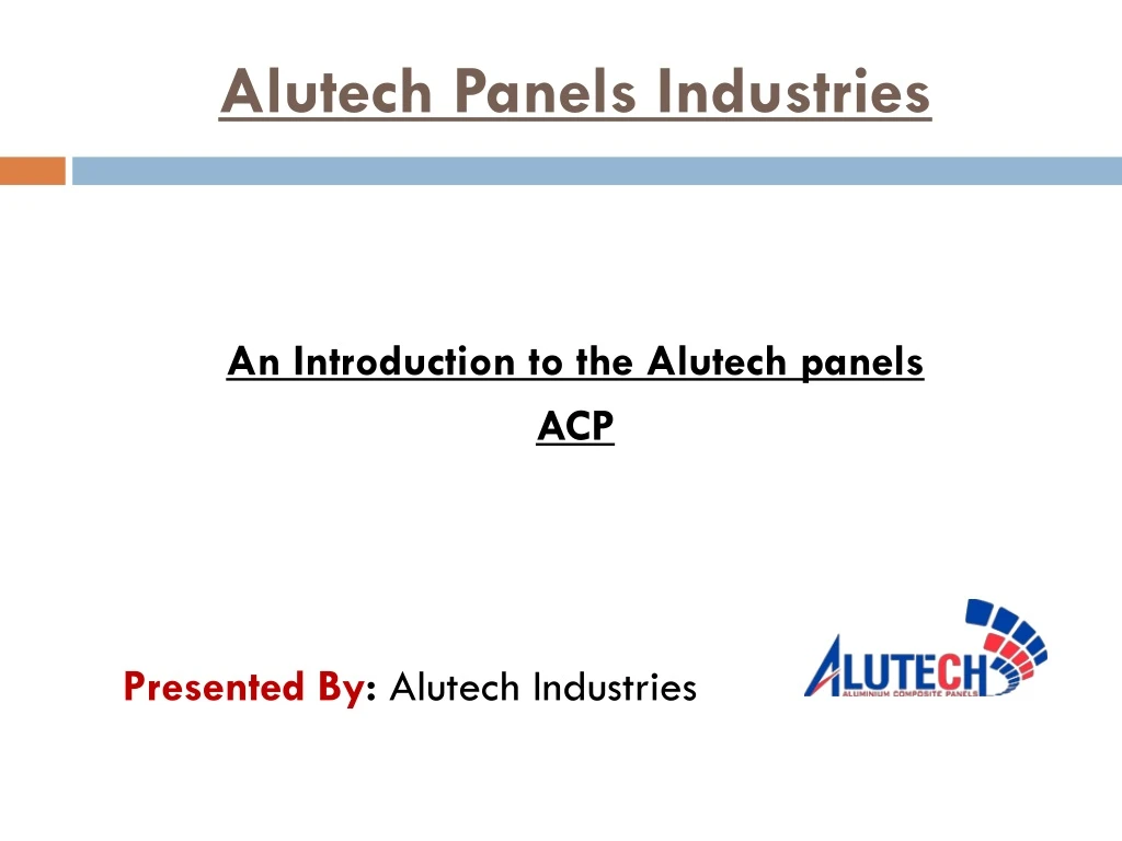 alutech panels industries