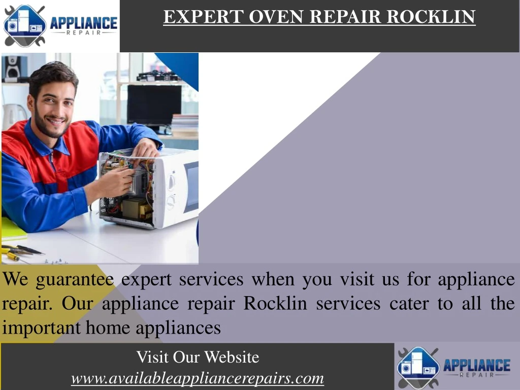expert oven repair rocklin