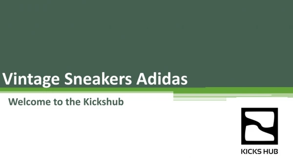 Vintage Sneakers Adidas | Kickshub
