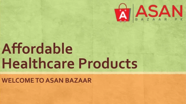 Affordable Healthcare Products | Asanbazaar