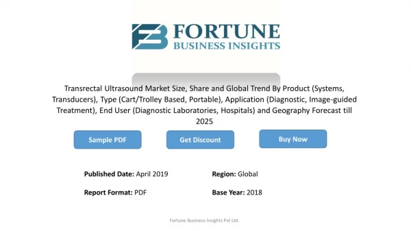 4.5% CAGR growth for Transrectal Ultrasound Market Size raising US$ 291.2 Mn by 2025