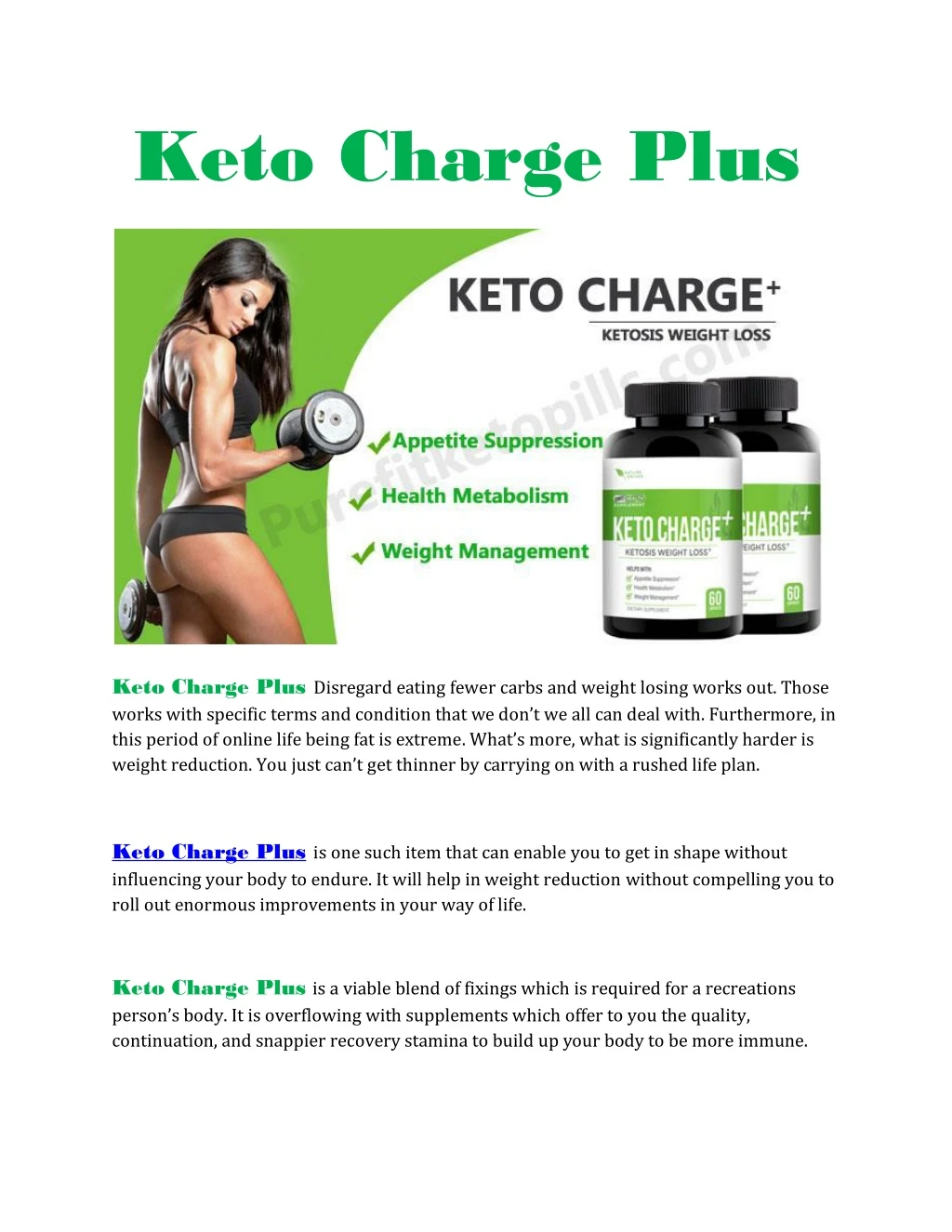 keto charge plus