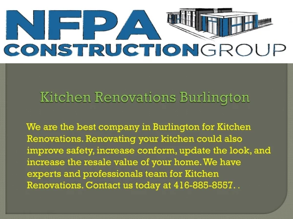 Kitchen Renovations Burlington