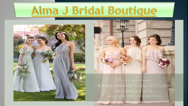 Alma J Bridal Boutique