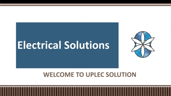 Electrical Solutions | uplec