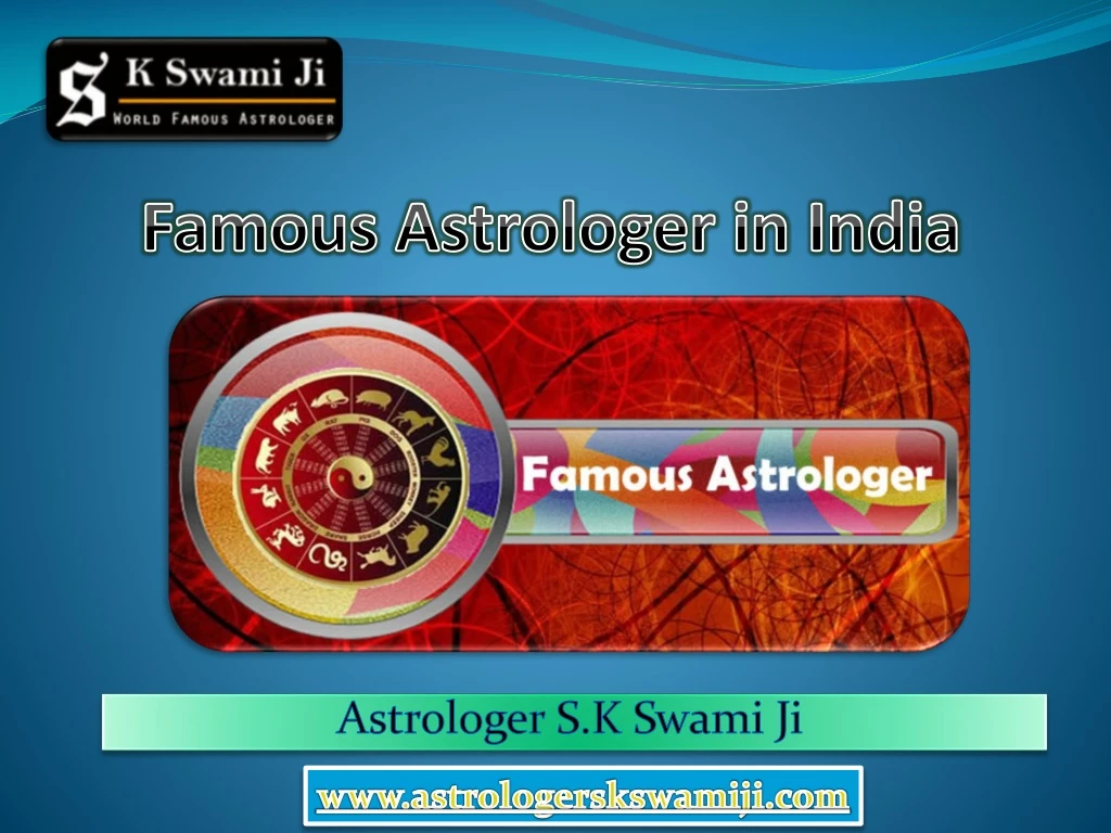 astrologer s k swami ji