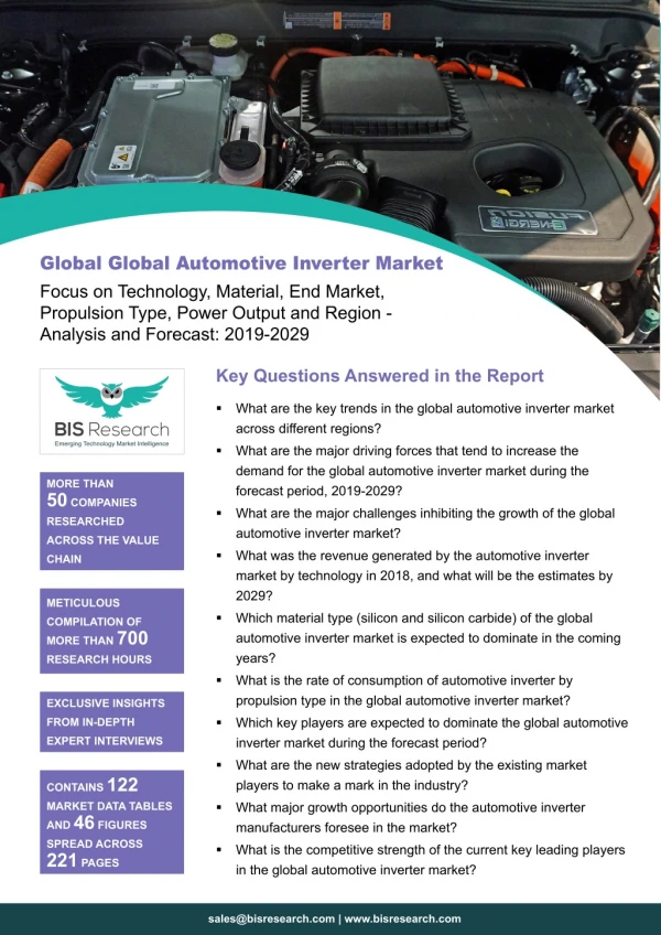 Automotive Inverter Market Outlook