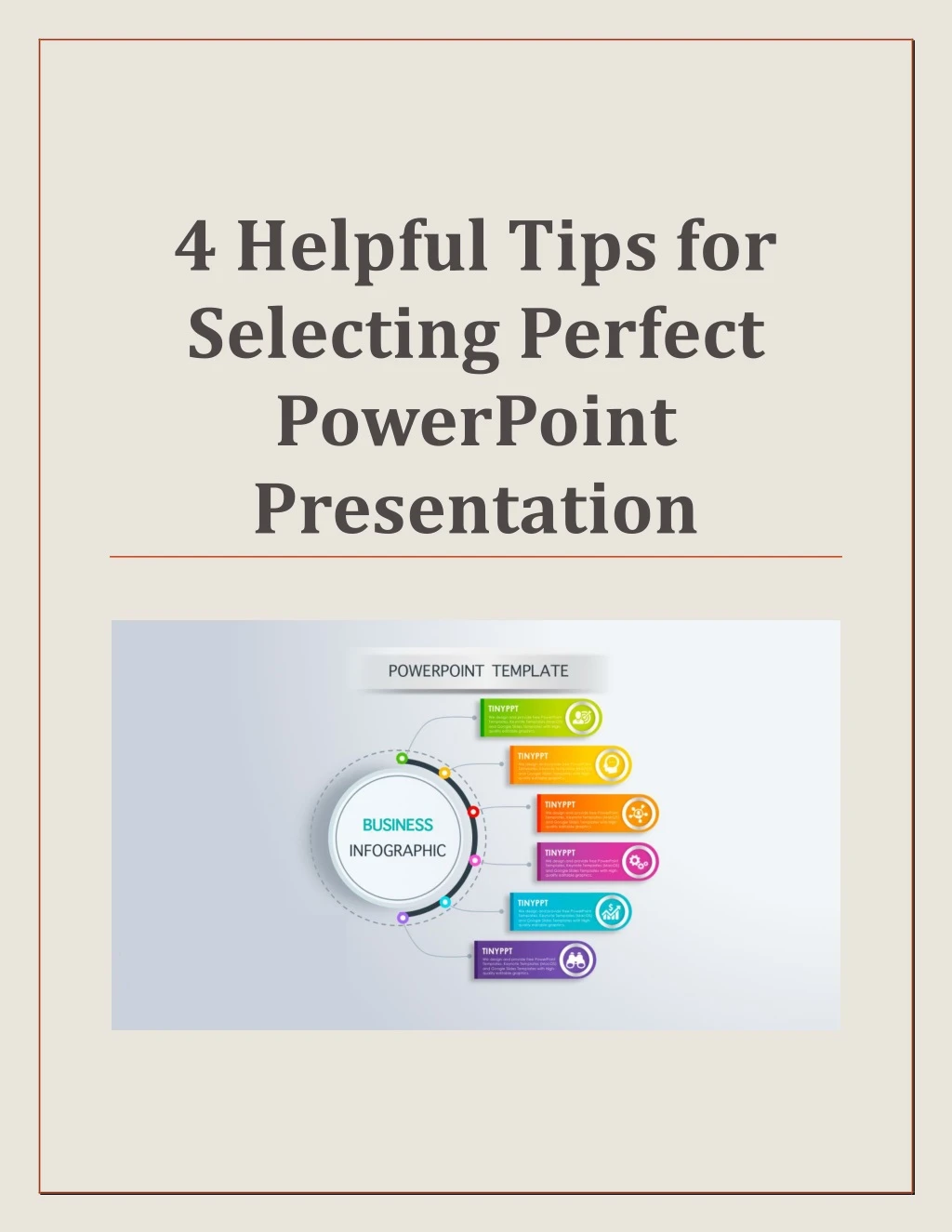 4 helpful tips for selecting perfect powerpoint
