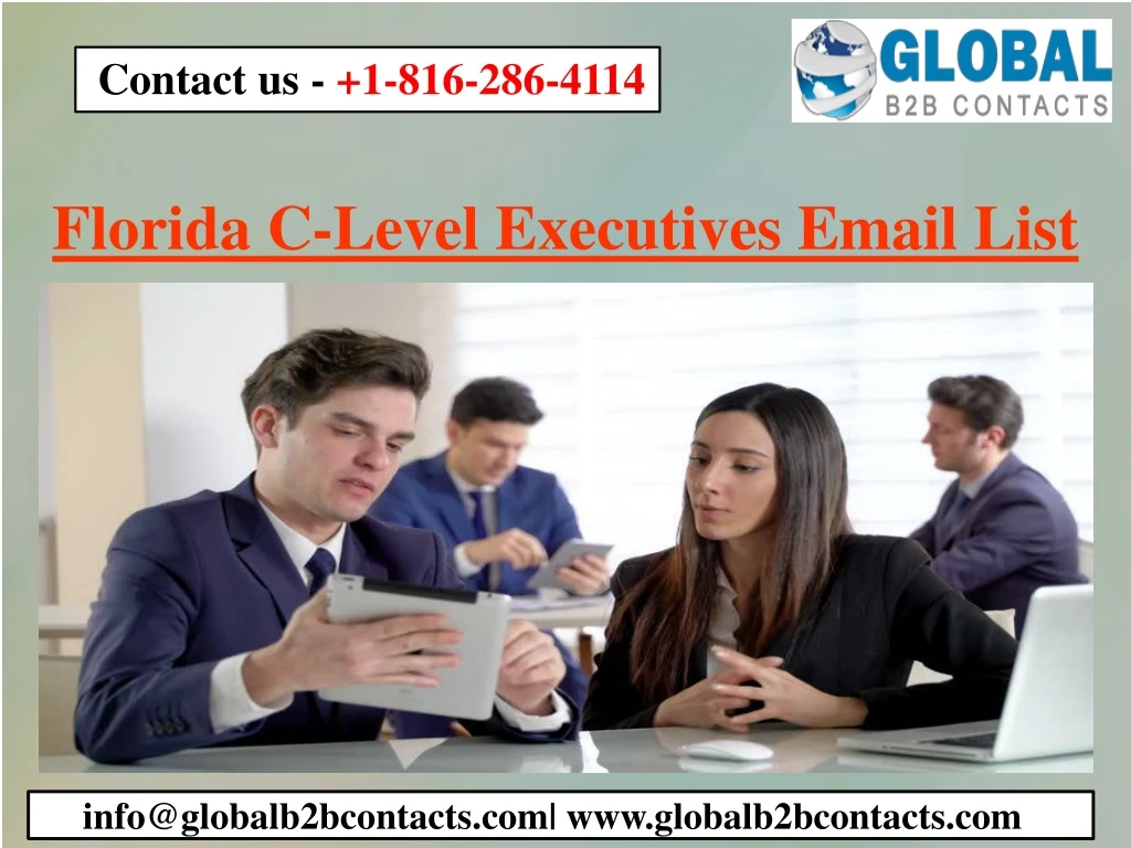 florida c level executives email list