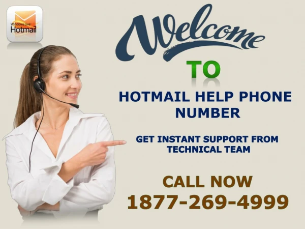How to Fix Hotmail Issues? | Hotmail Help Contact Number USA 1877-269-4999